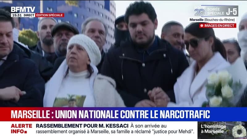 "Mon coeur est déchiré" : l'émouvant discours de la mère de Mehdi Kessaci, tué le 13 novembre 2025