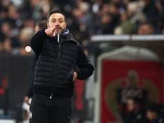 Ligue 1. « Je ne suis pas très satisfait du jeu proposé » : Malgré la victoire à Nice, De Zerbi mécontent de son équipe