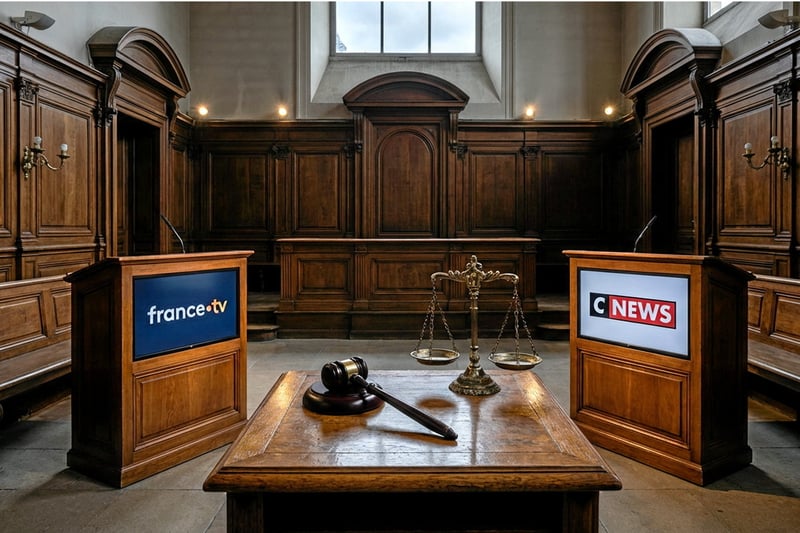 France Télévisions contre CNews : les coulisses d'une bataille judiciaire