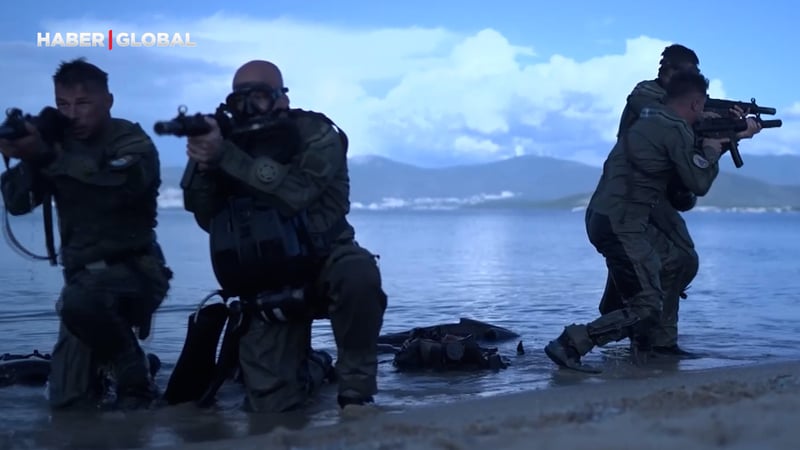 Türkiye ve KKTC Özel Harekatı'ndan ortak mesaj: "Bir gece ansızın gelebiliriz"