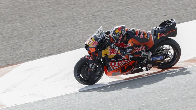 Pedro Acosta empieza a pelear en Cheste por su primer triunfo MotoGP