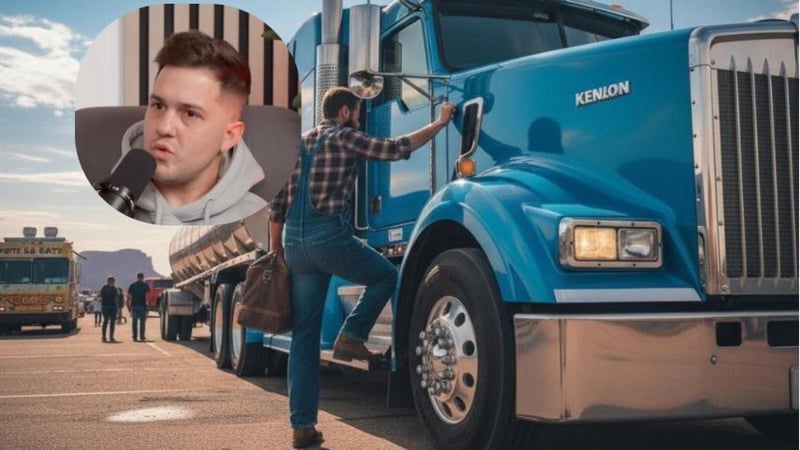 Fran, conductor de camiones cisterna, sorprende a todos al desvelar su salario: “Puedes ganar 2.000 largos sin tener estudios”