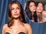 Hailey Bieber shares birthday messages from A-list pals such as Kylie Jenner… but husband Justin remains quiet