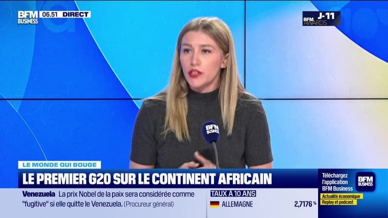 Annalisa Cappellini : Le premier G20 sur le continent africain - 21/11