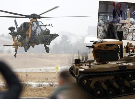 Milli silah sistemlerine yoğun ilgi! T-129 Atak, BARKAN ve keskin nişancı tüfekleri...