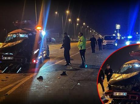 Kayseri'de kontrolden çıkan otomobil takla attı: 1 ölü, 3 yaralı