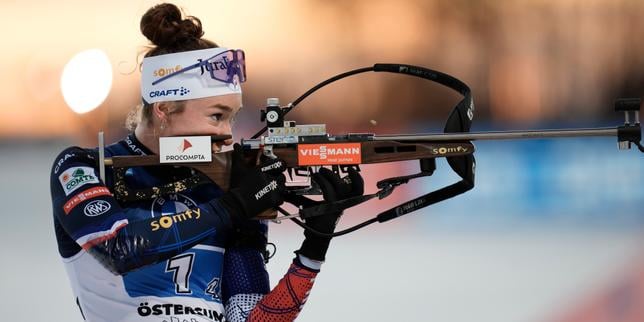 L’équipe de France féminine de biathlon remporte le premier relais de la saison de Coupe du monde