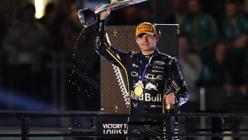 Las Vegas'ta kazanan Max Verstappen