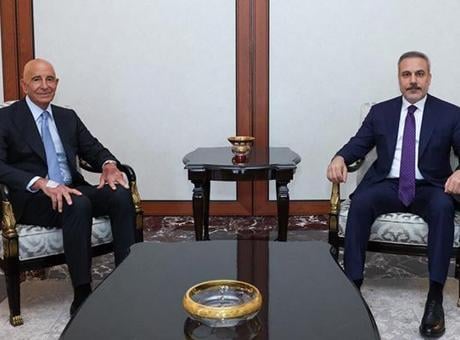 Dışişleri Bakanı Hakan Fidan, ABD'li yetkililer Barrack ve Gorka ile görüştü