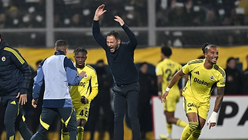 Fenerbahçe, galibiyet serisini 5 maça çıkardı