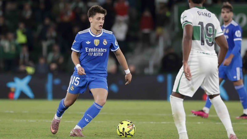 Arda Güler'li Real Madrid puanı zor kurtardı