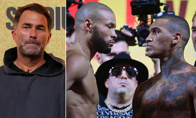Eddie Hearn claims Conor Benn will box Chris Eubank Jr into RETIREMENT in grudge rematch - despite his fighter coming up short in their first bout
