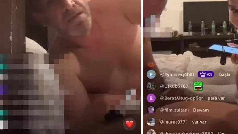 Tiktok'ta rezalet! Türk yayıncı +18 anları canlı yayına aldı