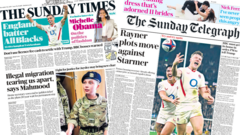 The Papers: End of 'golden ticket' asylum rules and Labour leadership talk