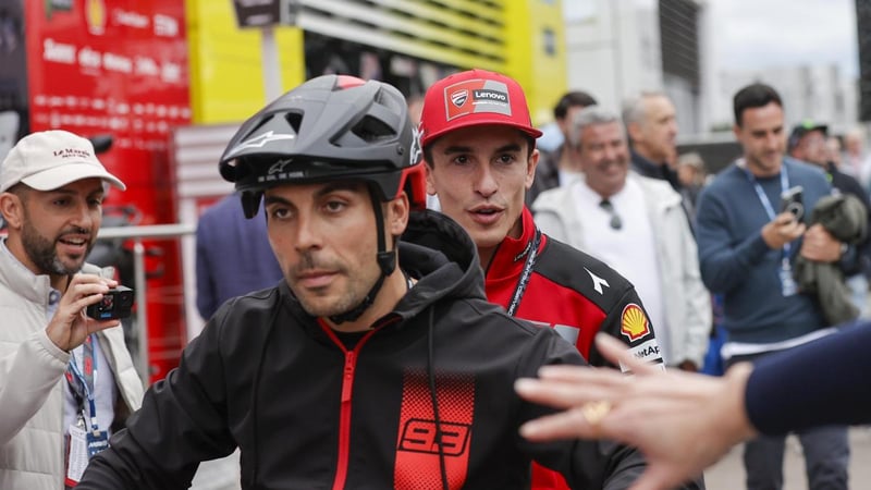 Los deberes que pone Marc Márquez a su hermano Alex Márquez y a Pecco Bagnaia: "Son ellos los encargados de guiar a Ducati en los test con vistas a 2026"