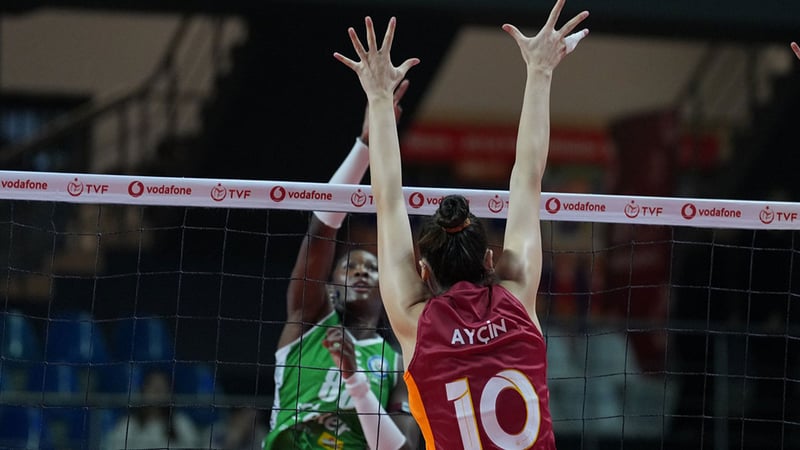 Galatasaray Daikin, Nilüfer Belediyespor'u set vermeden geçti