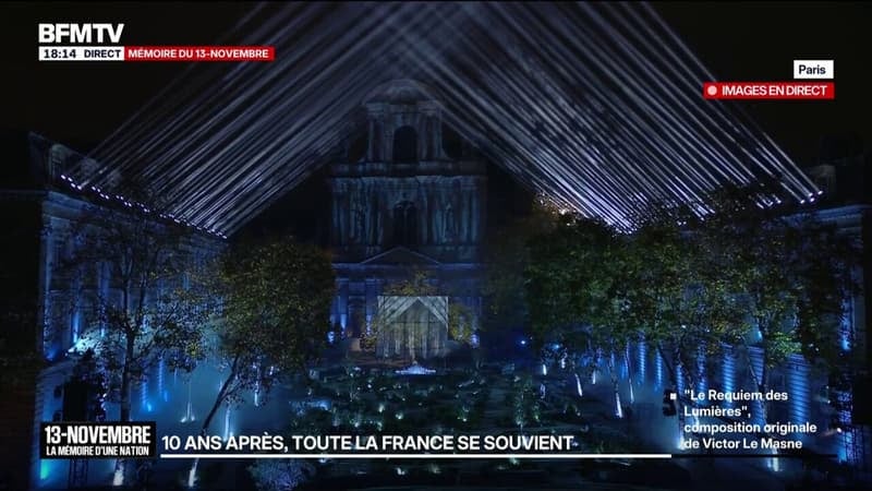 13-Novembre: la composition originale de Victor Le Masne, "Le Requiem des Lumières" est jouée