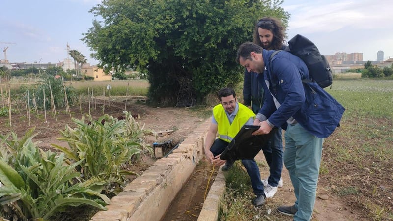 València, laboratorio urbano de la I+D: sensores en las acequias o ecoterrazas sostenibles