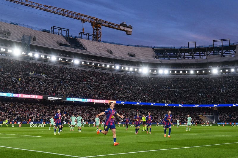 Barcelona celebrate return to Camp Nou with Athletic Bilbao thrashing