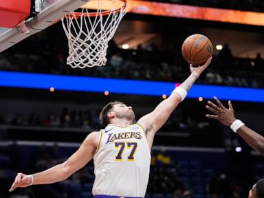 Doncic, Ayton and Reaves lead the Lakers past the Pelicans 118-104 to improve to 2-0 in NBA Cup play