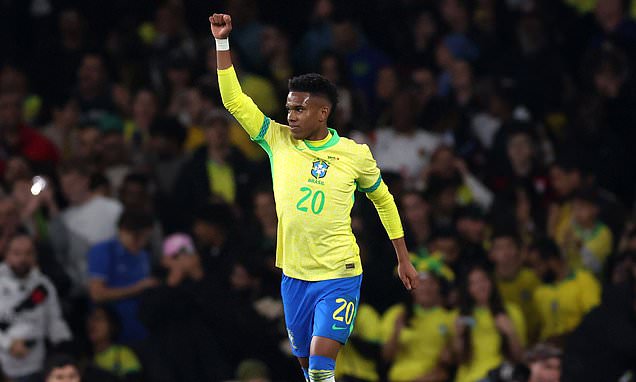 Chelsea teenager Estevao makes surprise request for a day off from Brazil training as Carlo Ancelotti shows his class ahead of Senegal win