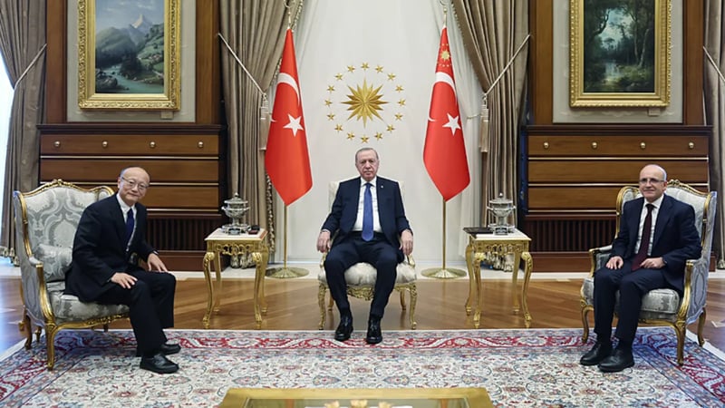 Başkan Erdoğan, Asya Kalkınma Bankası Başkanı Kanda'yı kabul etti