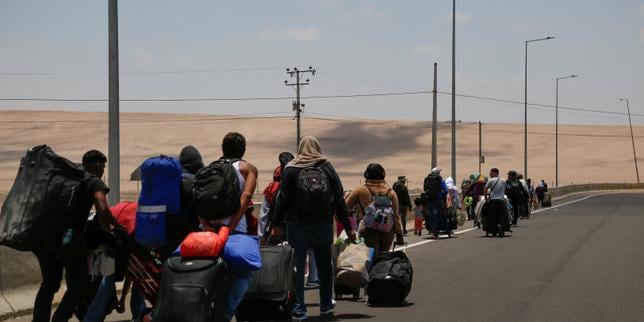 Le Pérou, craignant un afflux de migrants, déclare l’état d’urgence à la frontière avec le Chili