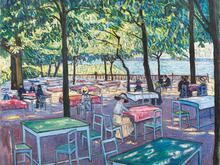 Baumblüten und Biergärten: Die Sommerbilder des Impressionisten Theo von Brockhusen in Potsdam