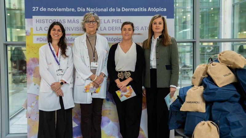 Almirall pone en marcha una iniciativa social sobre dermatitis atópica para poner de manifiesto su impacto físico y emocional