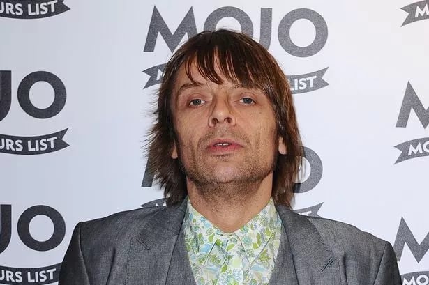 Gary 'Mani' Mounfield seen at Ricky Hatton's funeral in last public appearance