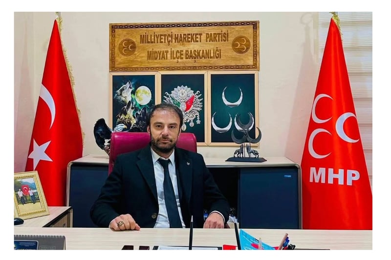 MHP Midyat İlçe Başkanı Abdulkadir Akyol istifa etti