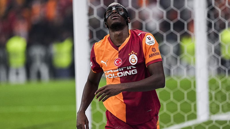 Galatasaray'da Osimhen gelişmesi! İşte sakatlığındaki son durumu...
