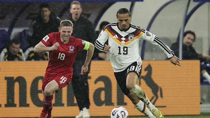 Leroy Sane, milli takımda göz doldurdu! Nagelsmann'dan övgü...