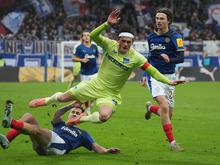 Nur noch ein Punkt hinter dem Relegationsplatz: Hertha BSC baut Erfolgsserie durch 1:0 in Kiel aus