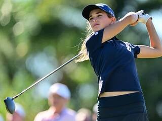 Golf. Invitée à un tournoi pro, la petite fille de Donald Trump dernière après une journée