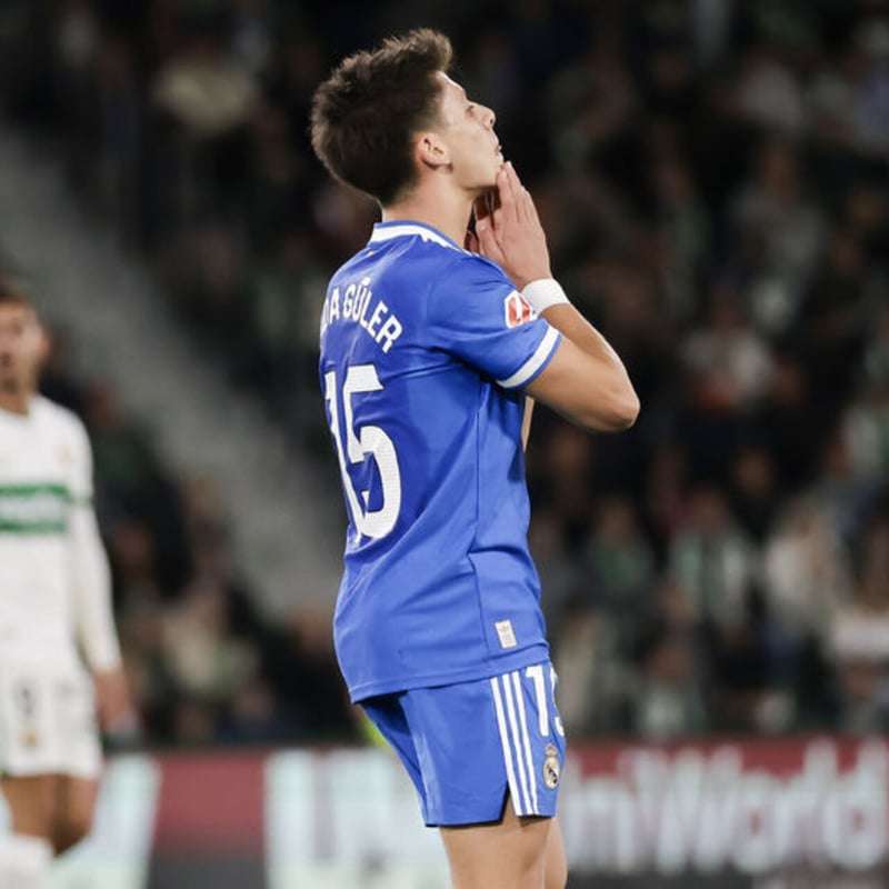 Real Madrid'e Elche çelmesi!