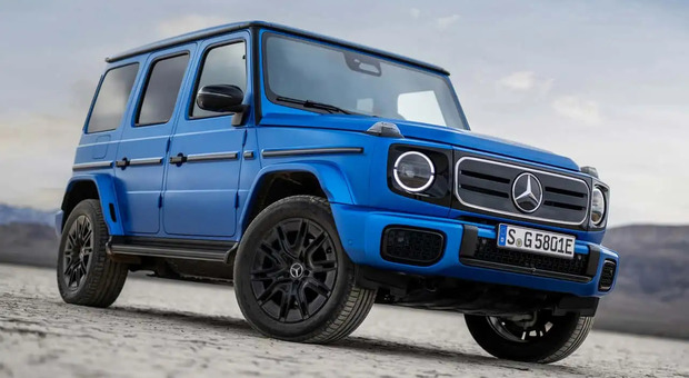 Mercedes Classe G EV, l'iconica Geländewagen prende la scossa: batteria da 116 kWh che eroga 587 cv 1.165 Nm di coppia
