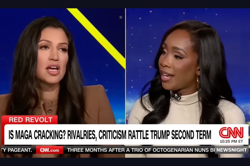 Katie Miller’s CNN appearance descends into shouting match as she defends Tucker Carlson