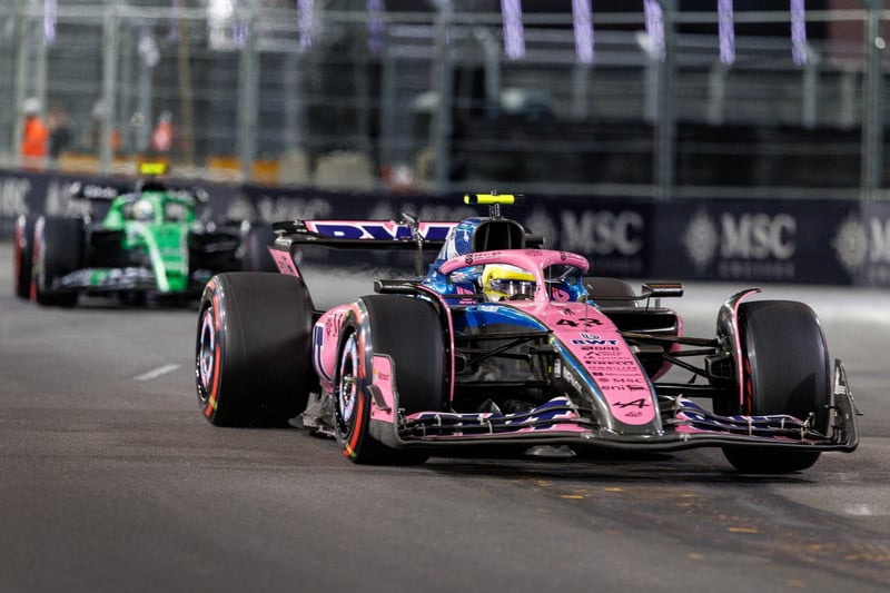 Colapinto y un calvario que no termina: “El coche es inmanejable”