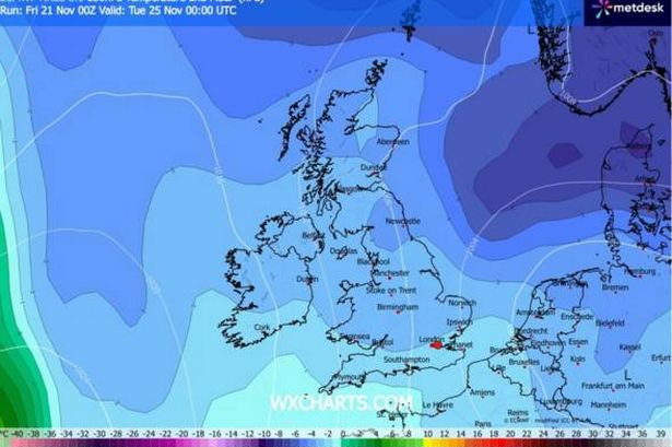 UK weather: Exact date -6C freeze to hit as 13 coldest cities revealed in new maps