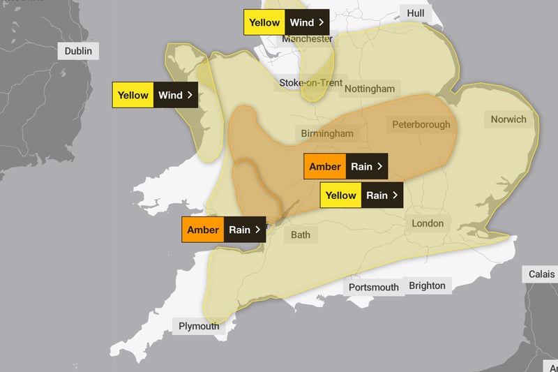 ‘Do not travel’ warning issued for rail passengers as Storm Claudia sweeps in