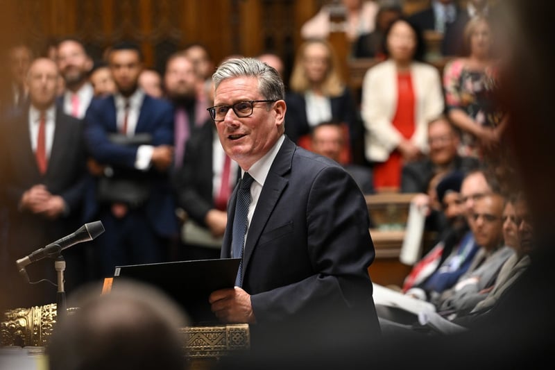 Two men arrested after phone hidden in Commons to ‘play sex noises during PMQs’