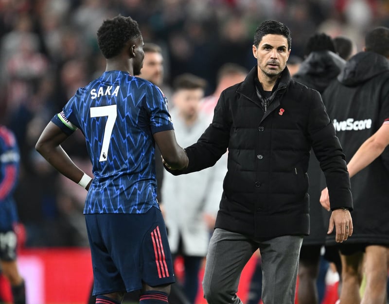 Mikel Arteta reveals Bukayo Saka contract update as Arsenal follow 'clear vision'