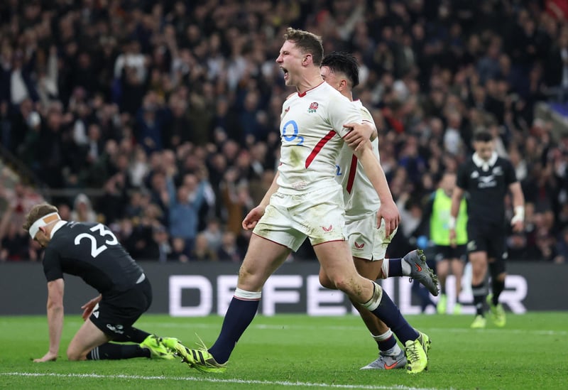 Rugby : l’Angleterre fait chuter les All Blacks à Twickenham, une première depuis 2012