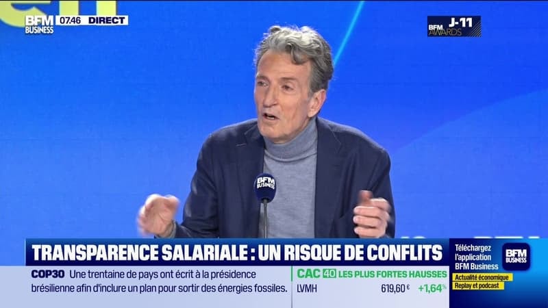 Le Grand entretien : Transparence salariale, un risque de conflits - 21/11