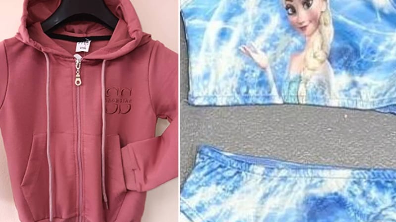 Liste bir kez daha güncellendi: İki çocuk kıyafeti güvensiz bulundu, toplatılıyor