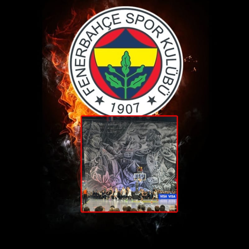 Partizan taraftarının skandal pankartına Fenerbahçe'den sert tepki!