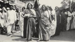 Forgotten photos reveal women who powered India's freedom struggle