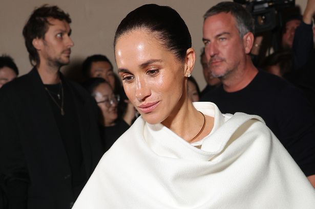 Meghan Markle admits she invited herself to Paris Fashion Week to support designer