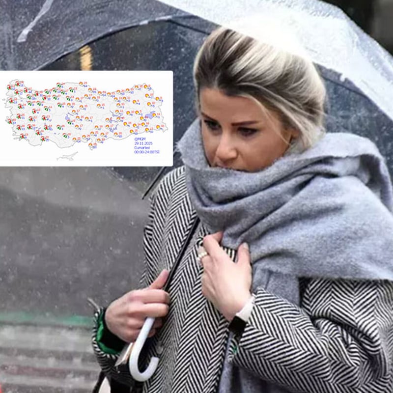 8 kent için kritik uyarı geldi! 4 bölgede sağanak!